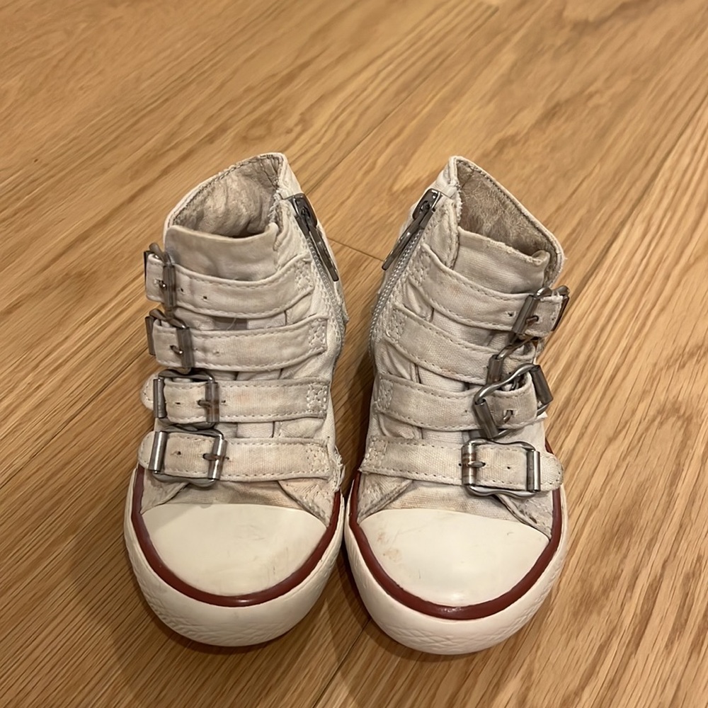 Ash kids Vava buckle sneakers